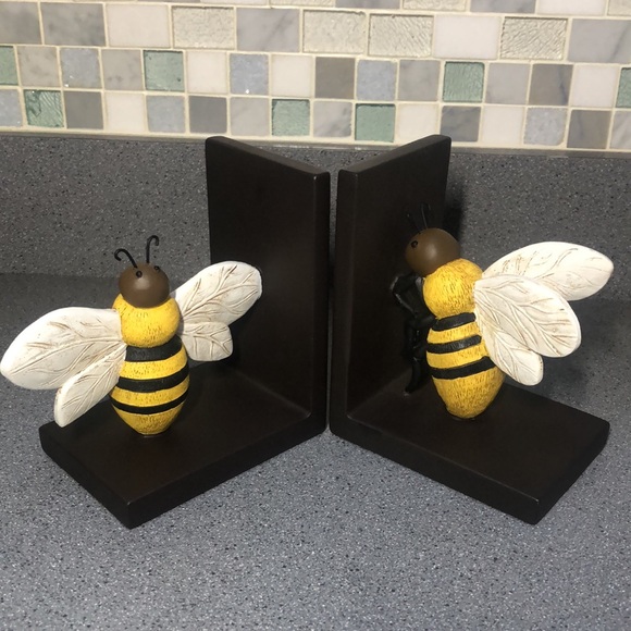 Bumble Bee 🐝 Bookends NWT 6” - Picture 6 of 8
